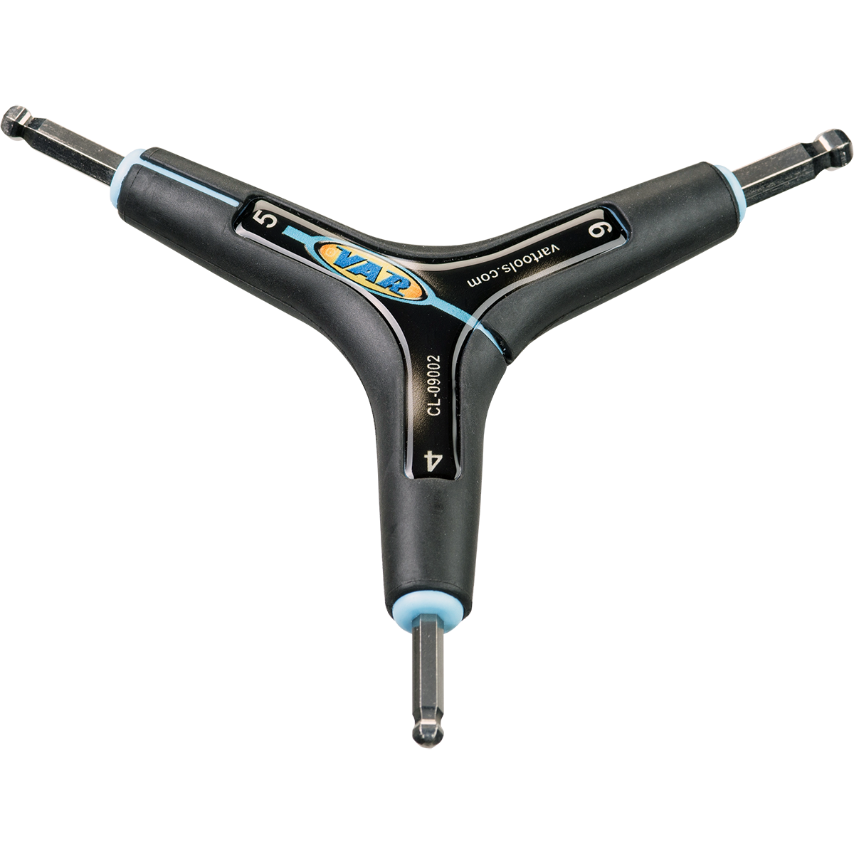 VAR CL-09002-C Insexnycklar med sfäriskt huvud och Y-form 4/5/6 mm