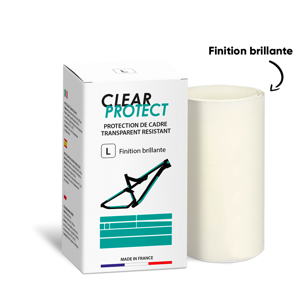 CLEARPROTECT PACK L Glansigt självhäftande ramskydd