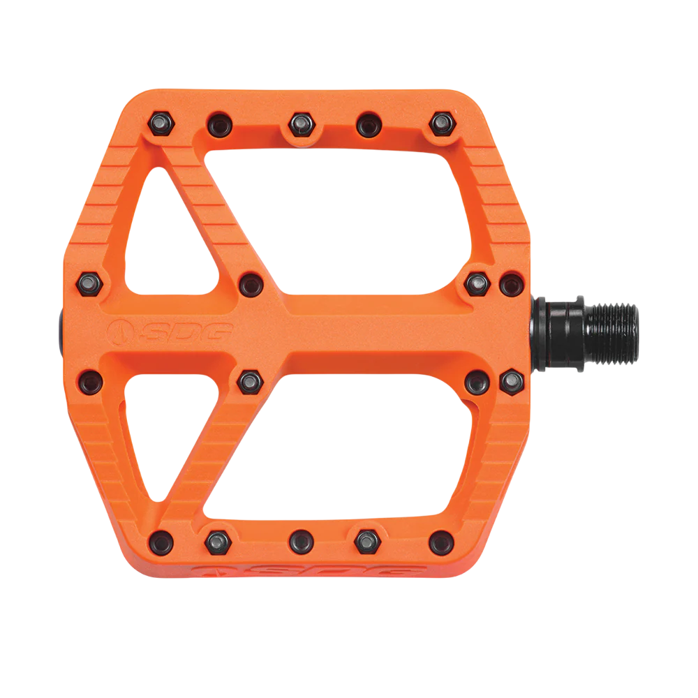 Płaskie pedały SDG COMP Composite Orange