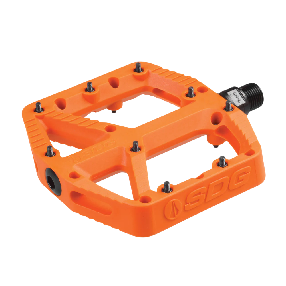Płaskie pedały SDG COMP Composite Orange