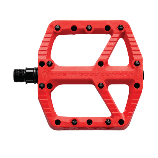 SDG COMP Composite plattpedaler Röd