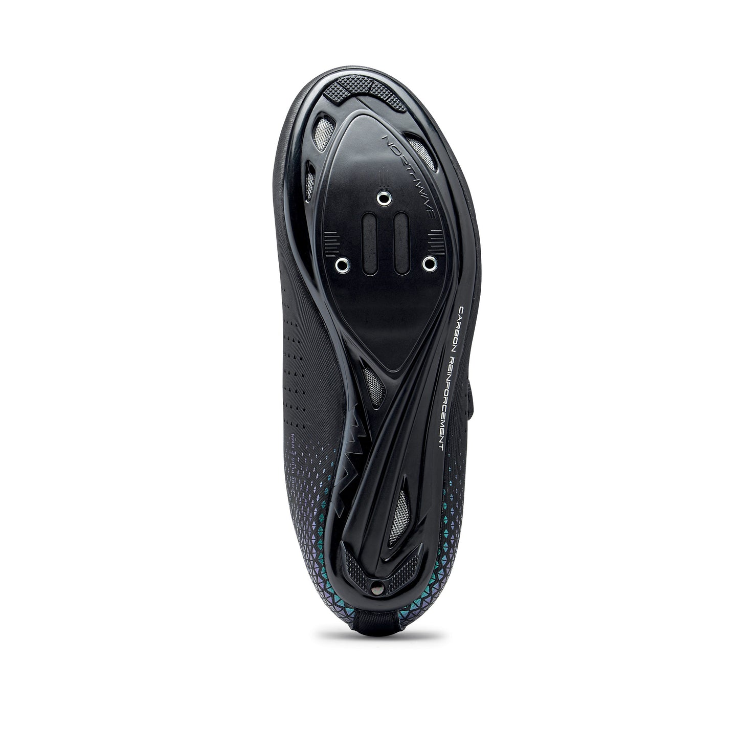 Dámská silniční obuv NORTHWAVE CORE PLUS 2 Black/Iridescent
