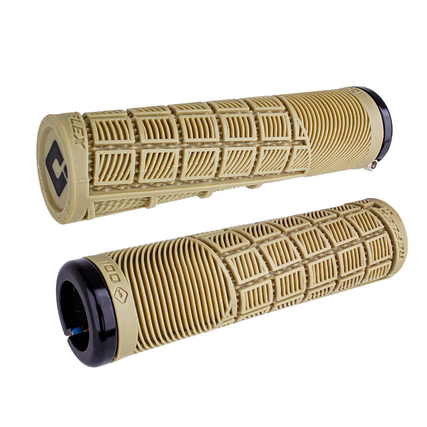 ODI REFLEX XL Lock-on Gripy 135 mm béžová