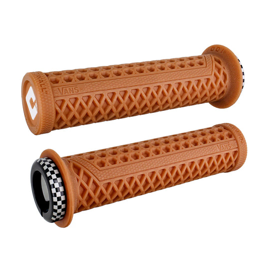 Grips ODI VANS V2.1 Lock-On 135 mm Marron