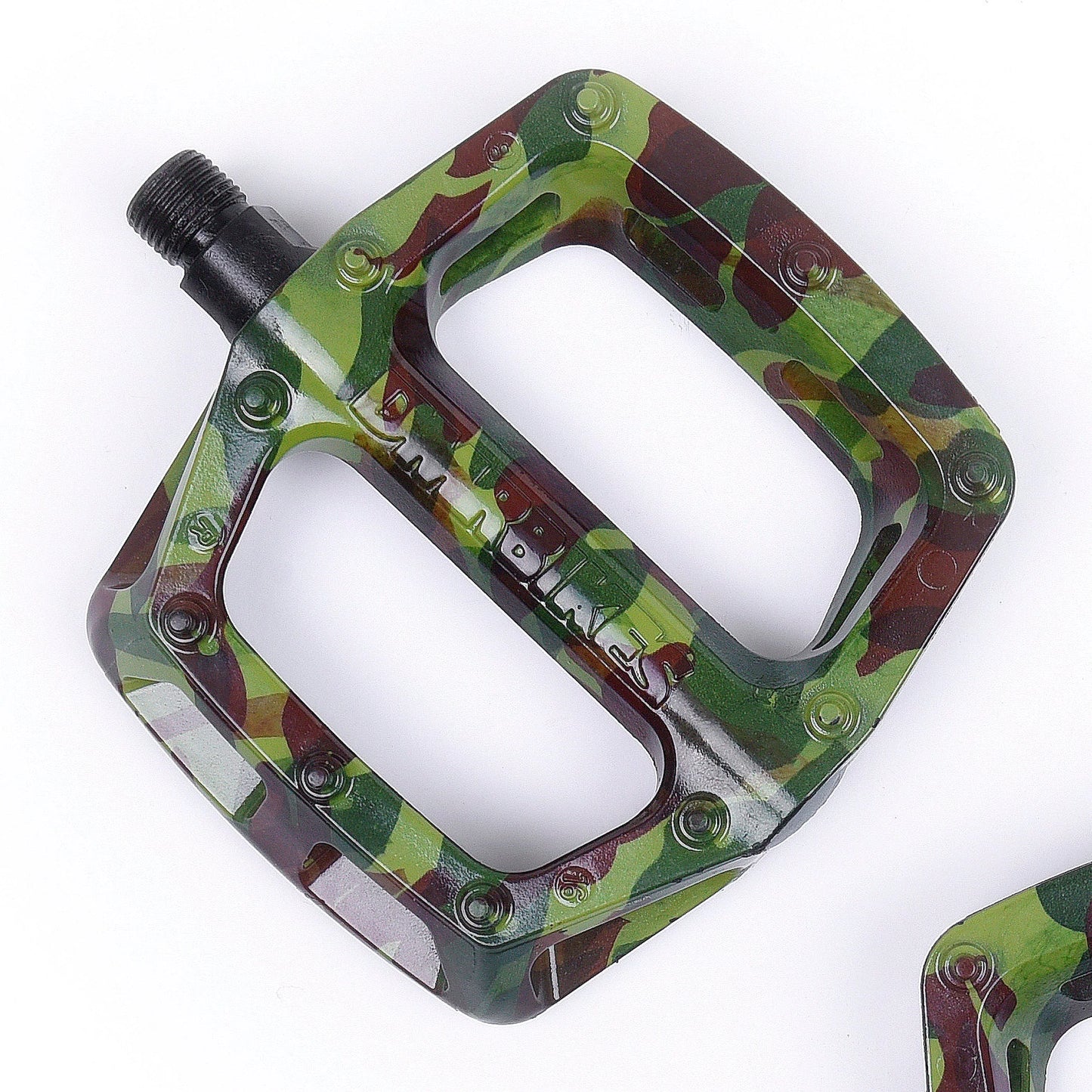 DMR V6 Flat Pedals Camo Green