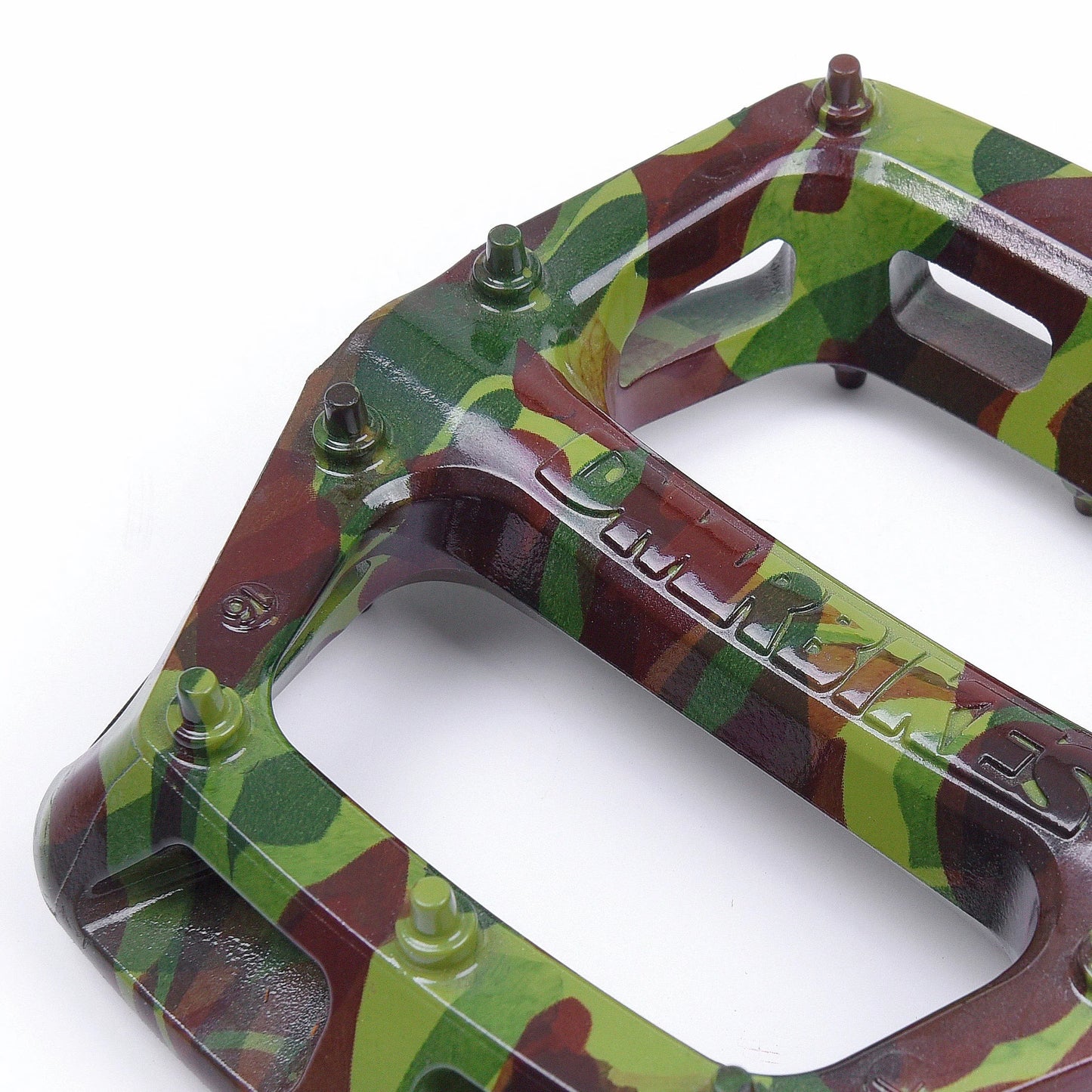 DMR V6 Flat Pedals Camo Green