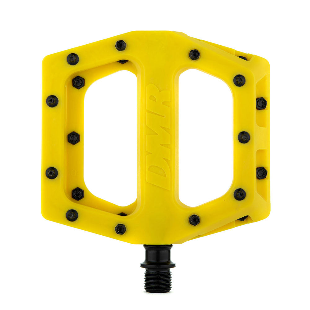 DMR V11 plattpedaler Gul