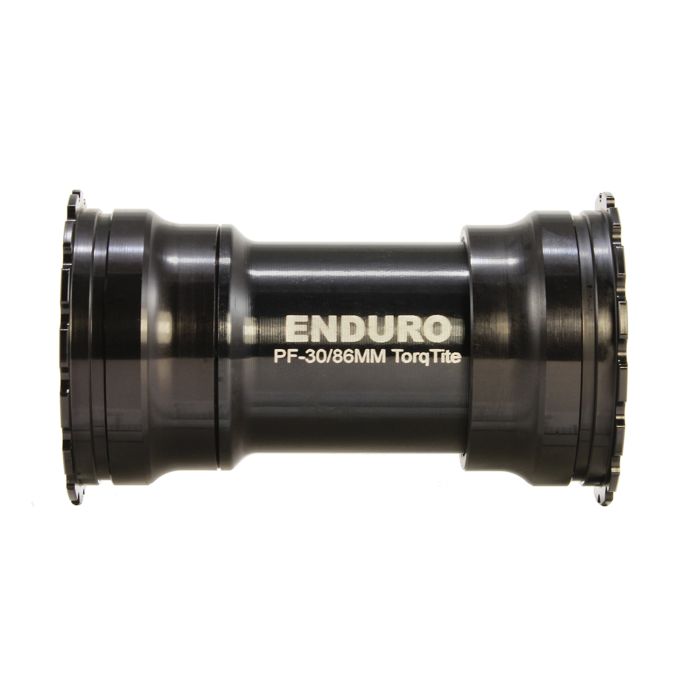 ENDURO BEARINGS TorqTite BB386 bottenfäste DUB Axle Rostfritt stål Svart