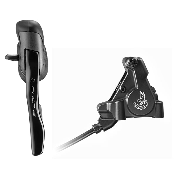 Levá páka a přední třmen 140mm CAMPAGNOLO CHORUS 12V Plochá montáž bez kotouče