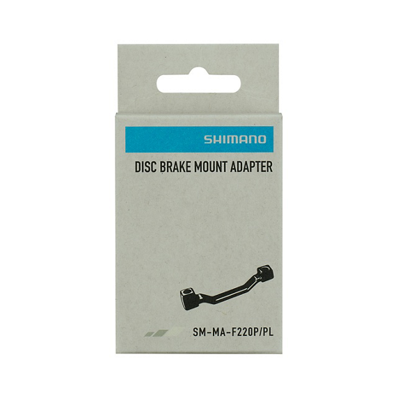 Adapter przedniego/tylnego zacisku PM/PM SHIMANO SM-MA-F220P/PL 220 mm (+17 mm)