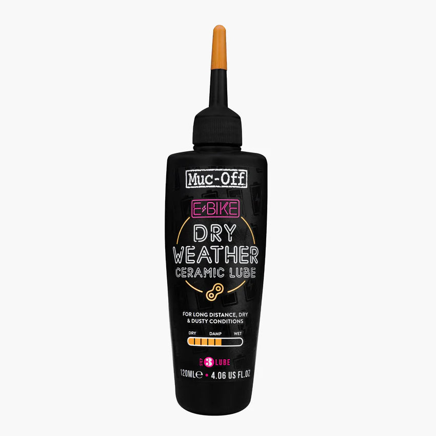 Mazivo pro suché podmínky pro MUC-OFF EBIKE DRY WEATHER (120 ml)
