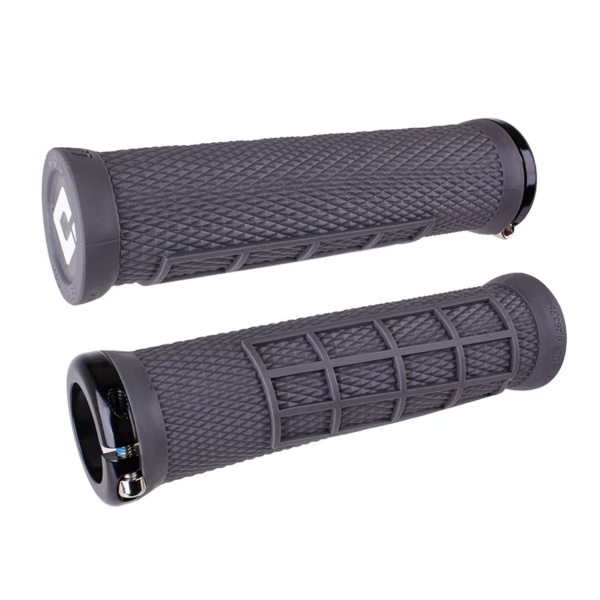ODI ELITE FLOW Lock-On-håndtag 130 mm, grå