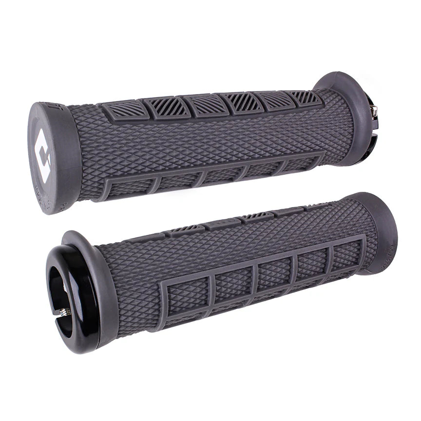 ODI ELITE PRO V2.1 Lock-on gripy 130 mm šedé