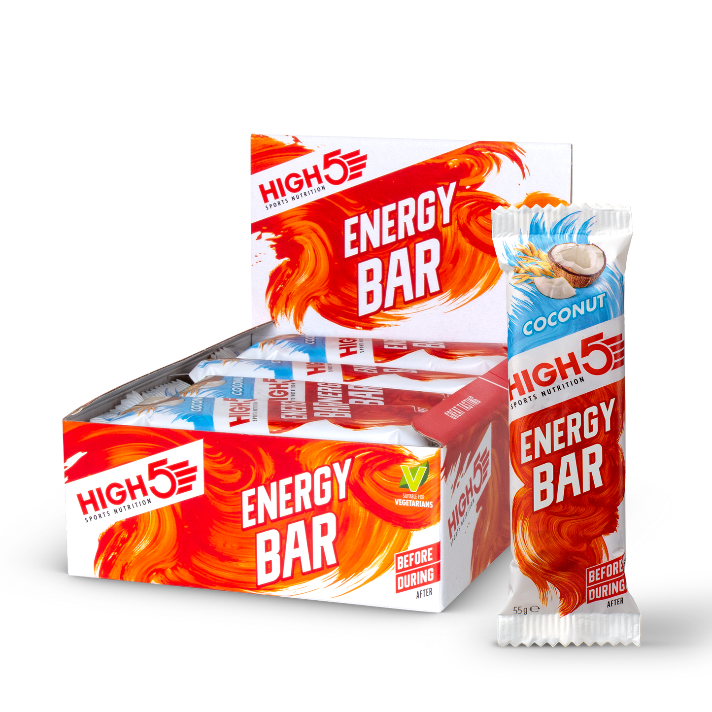 HIGH5 ENERGY BAR (55 g) Kokosnöt