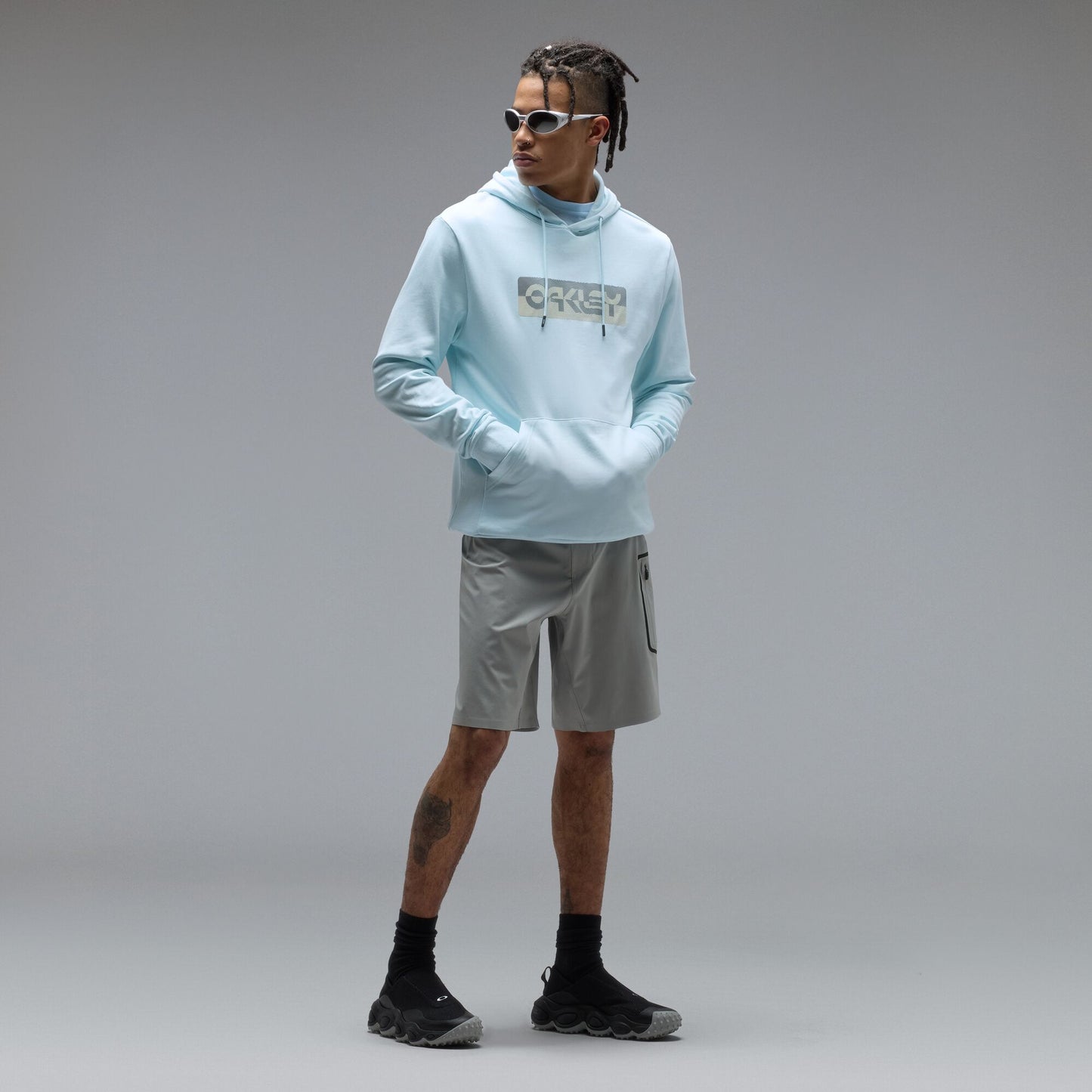 OAKLEY DUALITY B1B PO Hoody Frost Blue