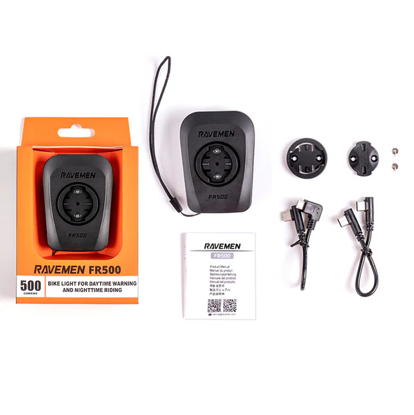 RAVEMEN FR 500 belysning foran