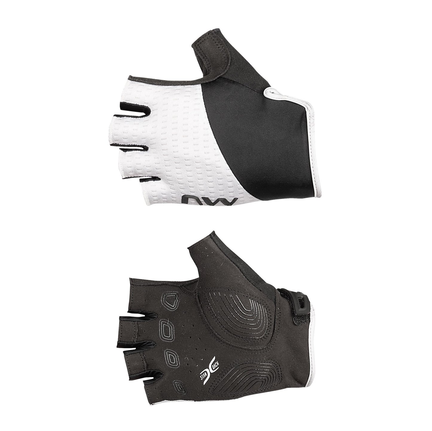 NORTHWAVE FAST Krátké rukavice Grey Light/Black