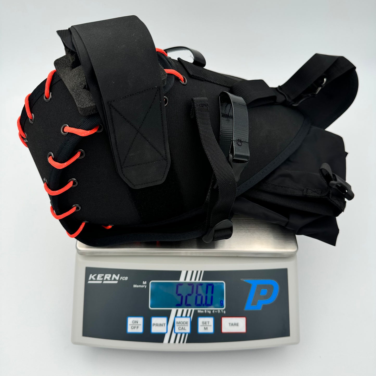 RESTRAP SADDLE BAG 14 L Orange + DRY BAG 14 L Black
