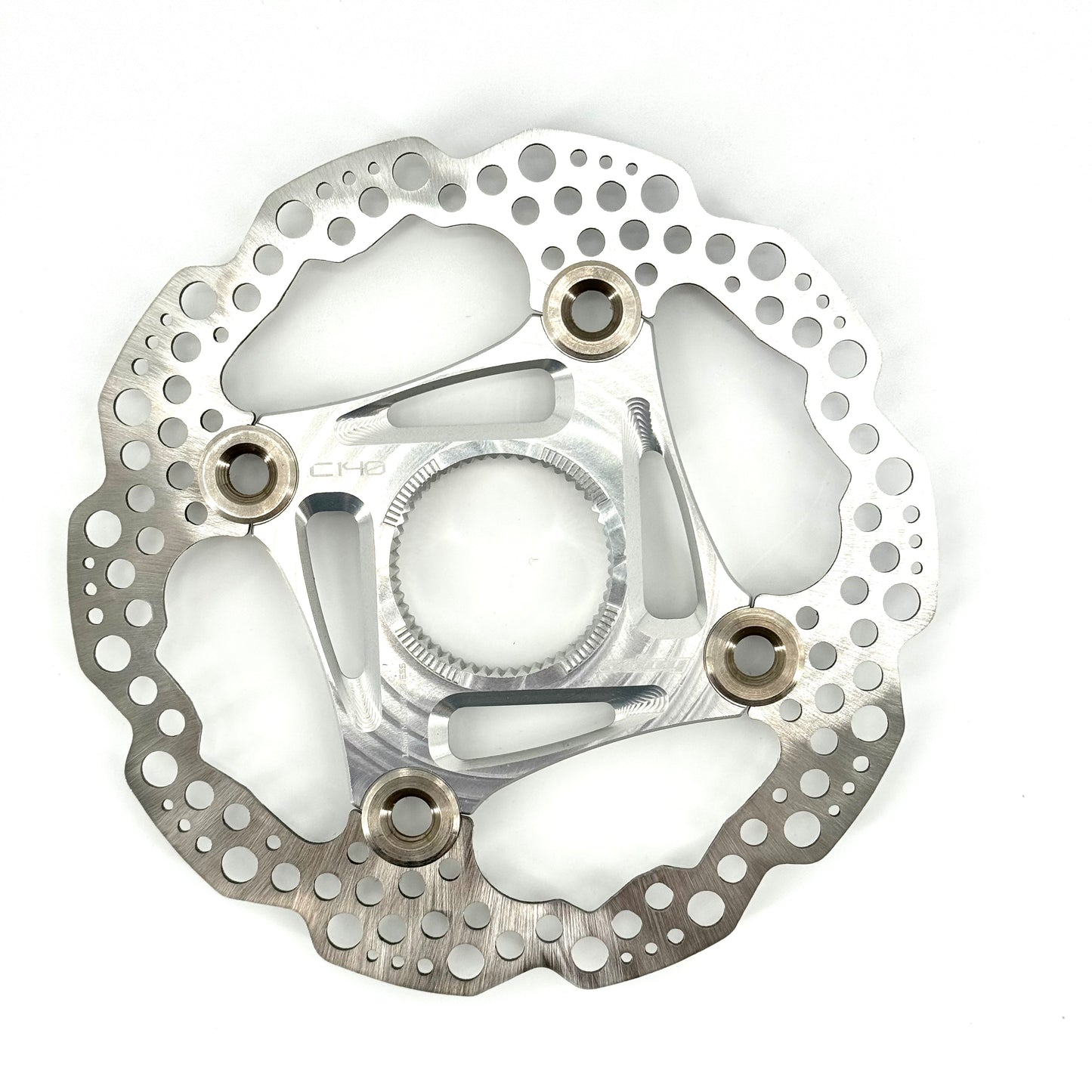 HOPE Center Lock Floating Disc Silver