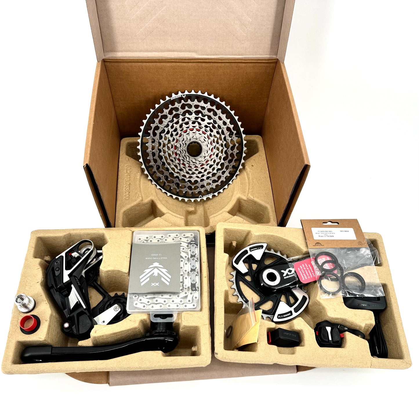 SRAM XX EAGLE T-TYPE AXS Q174 DUB WIDE 32 tänder 2-Guards 10/52 paket
