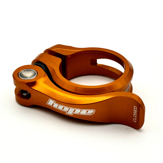 Rychloupínací sedlová objímka HOPE Orange