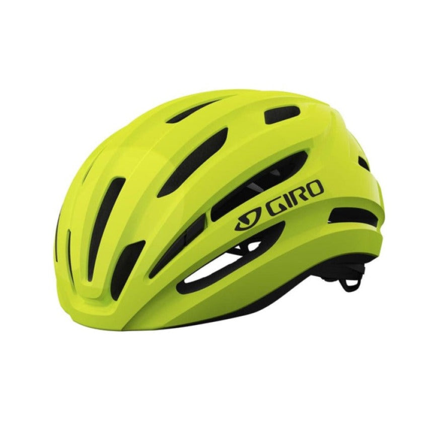 GIRO ISODE II landevejshjelm gul/sort
