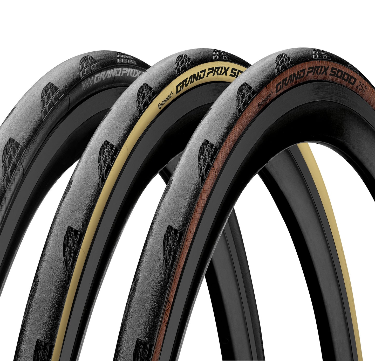 CONTINENTAL GRAND PRIX 5000 700c TubeType Beige pneumatika