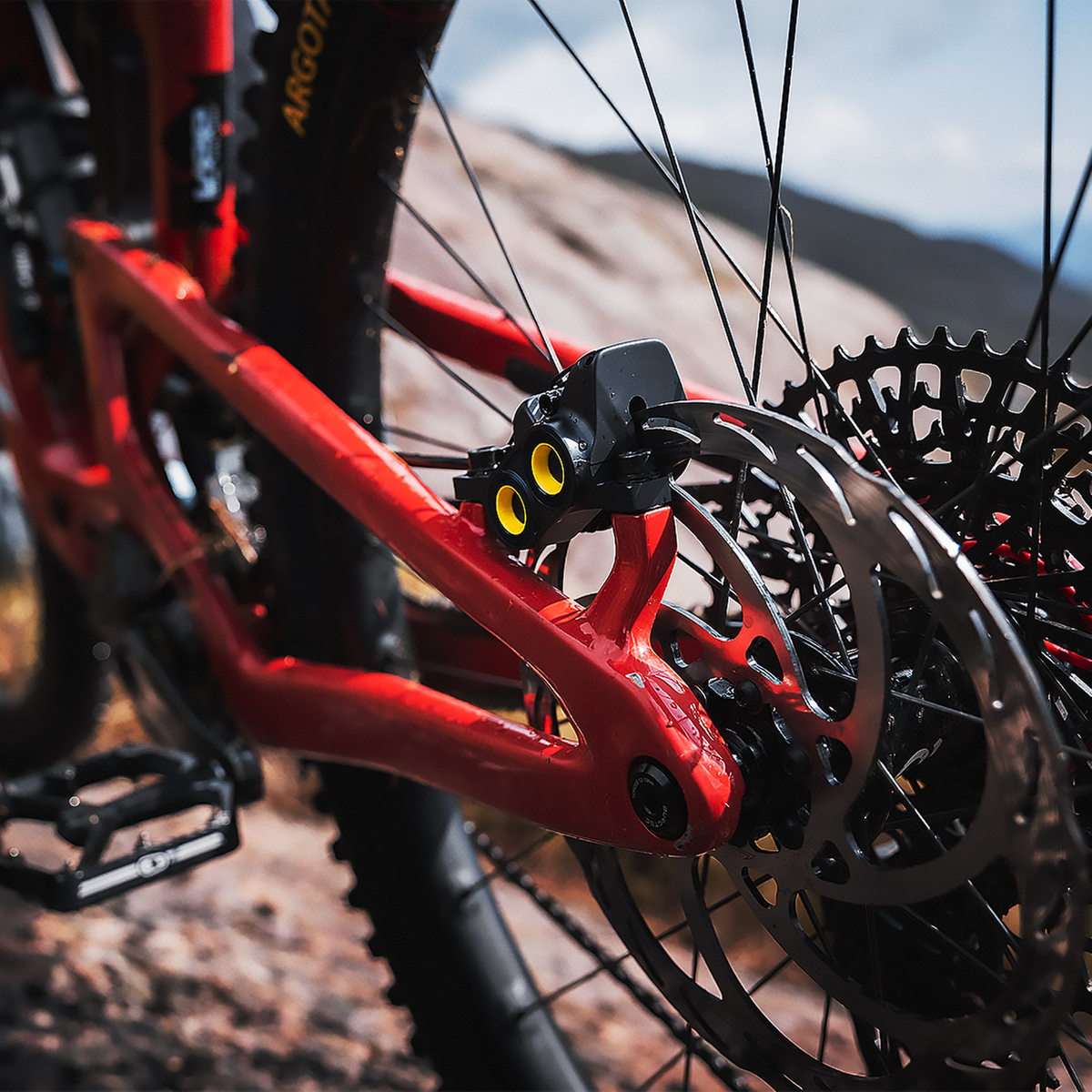 Ett par MAGURA GUSTAV PRO-bromsar