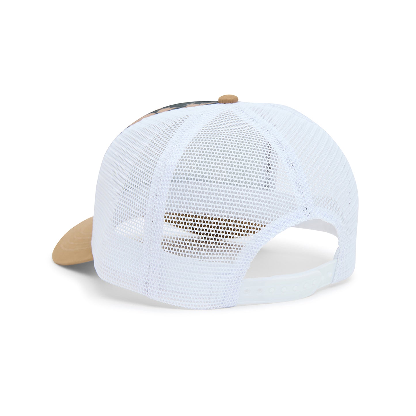 DHARCO CURVED PEAK TRUCKER Cap Brown/White