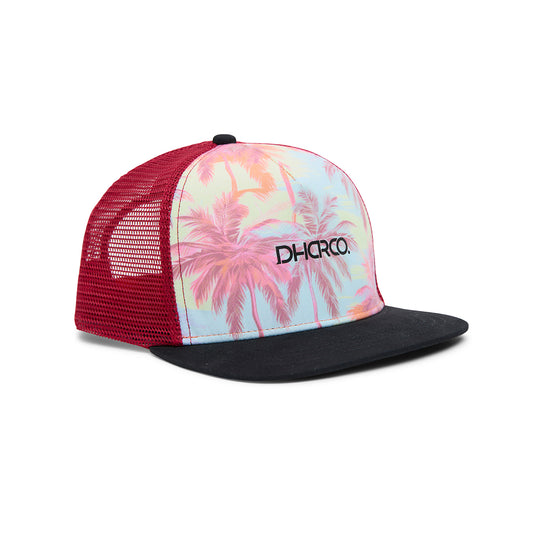 DHARCO FLAT PEAK EL CAMINO Junior Cap Red