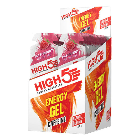 High5 ENERGY GEL Caffeine (40g) Raspberry