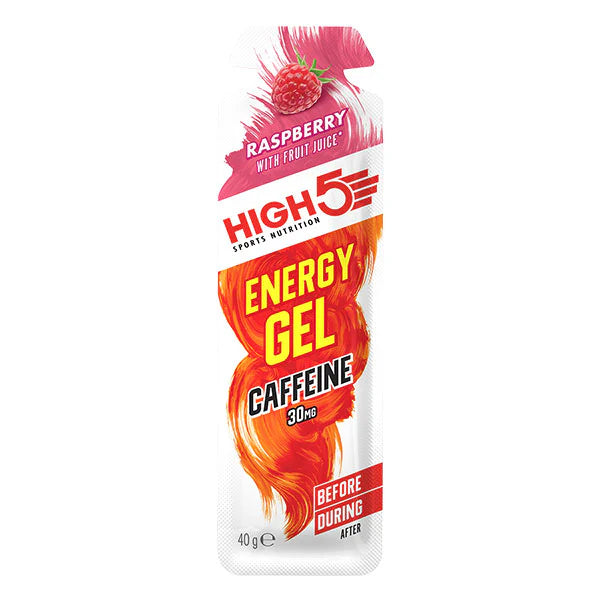 High5 ENERGY GEL Koffein (40g) Hallon