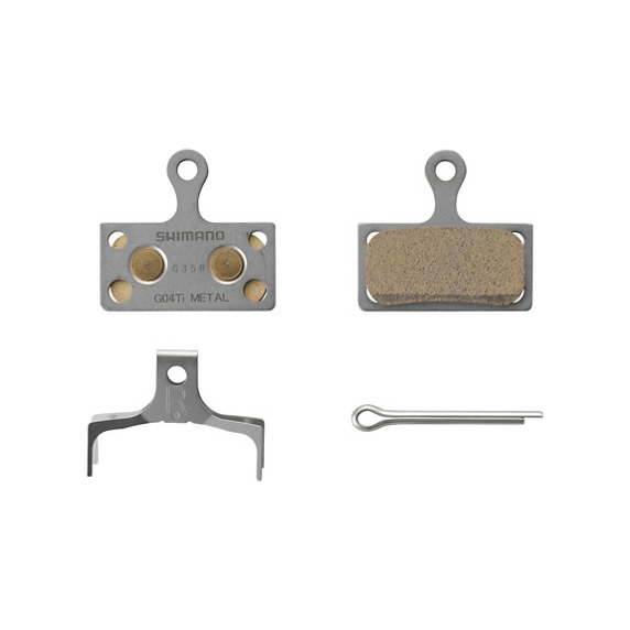 SHIMANO G04TI-MX metallinsatser