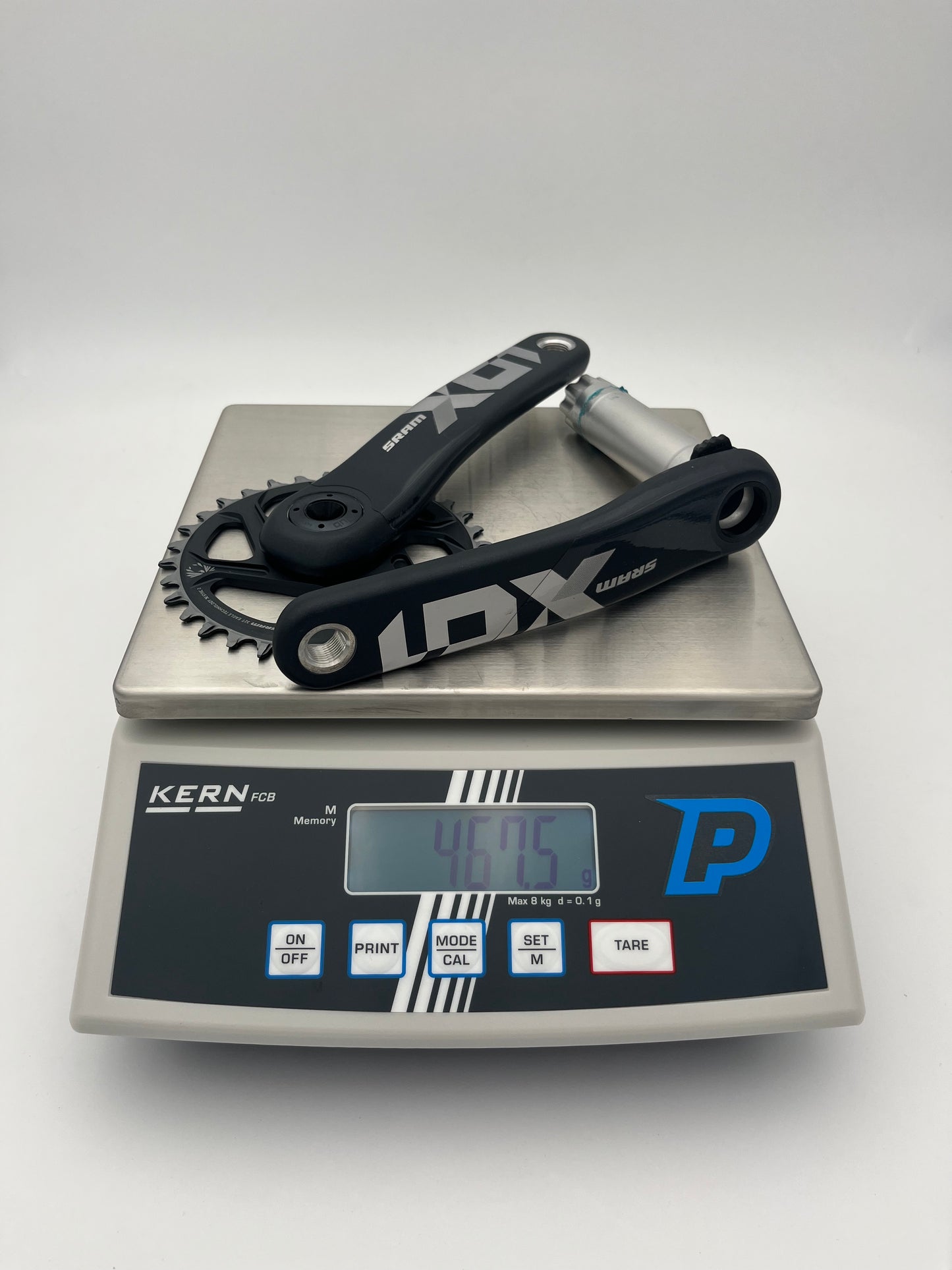 Mono 12V SRAM EAGLE X01 DUB BOOST Lunar Polar kranksæt