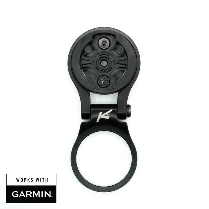 Justerbart Garmin K-EDGE MTB GPS-fäste för styrstam Svart