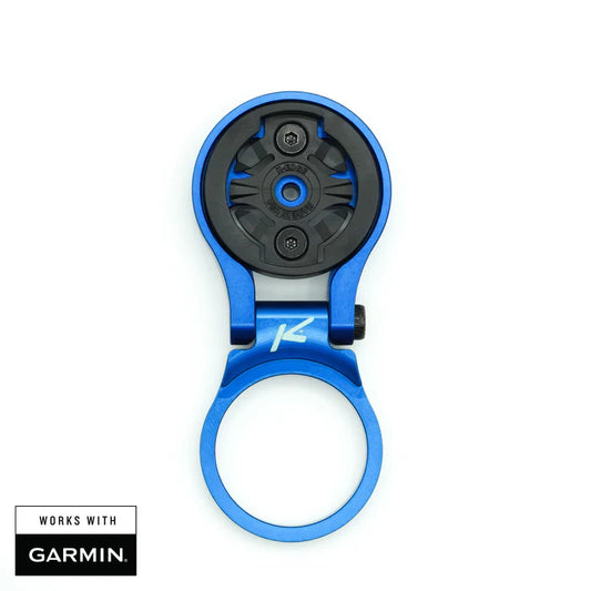 Justerbart skaftfäste för Garmin K-EDGE MTB GPS Blå