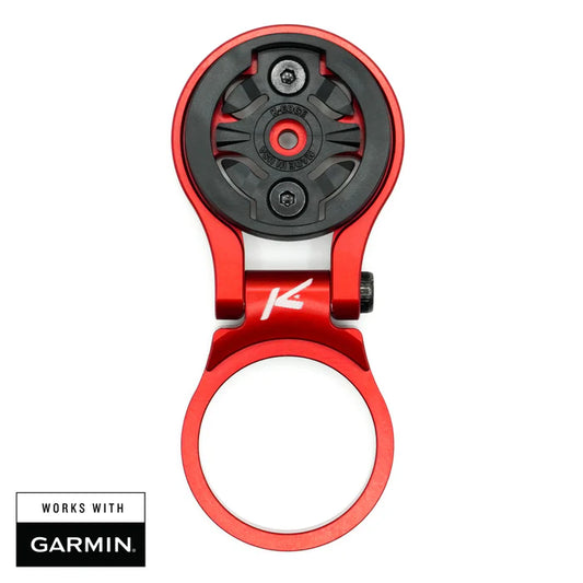 Justerbart skaftfäste för Garmin K-EDGE MTB GPS Röd