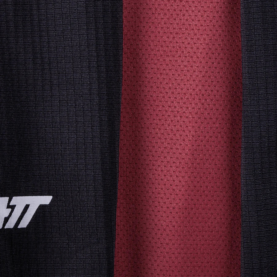 LEATT MTB GRAVITY 1.0 Jersey + Byxor Kit Svart/Röd