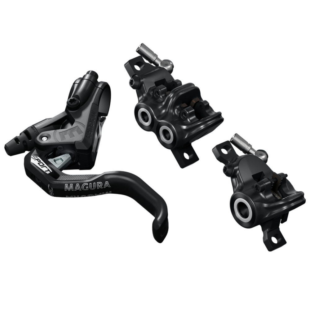 Para hamulców bez tarcz MAGURA MT TRAIL SPORT w kolorze czarnym