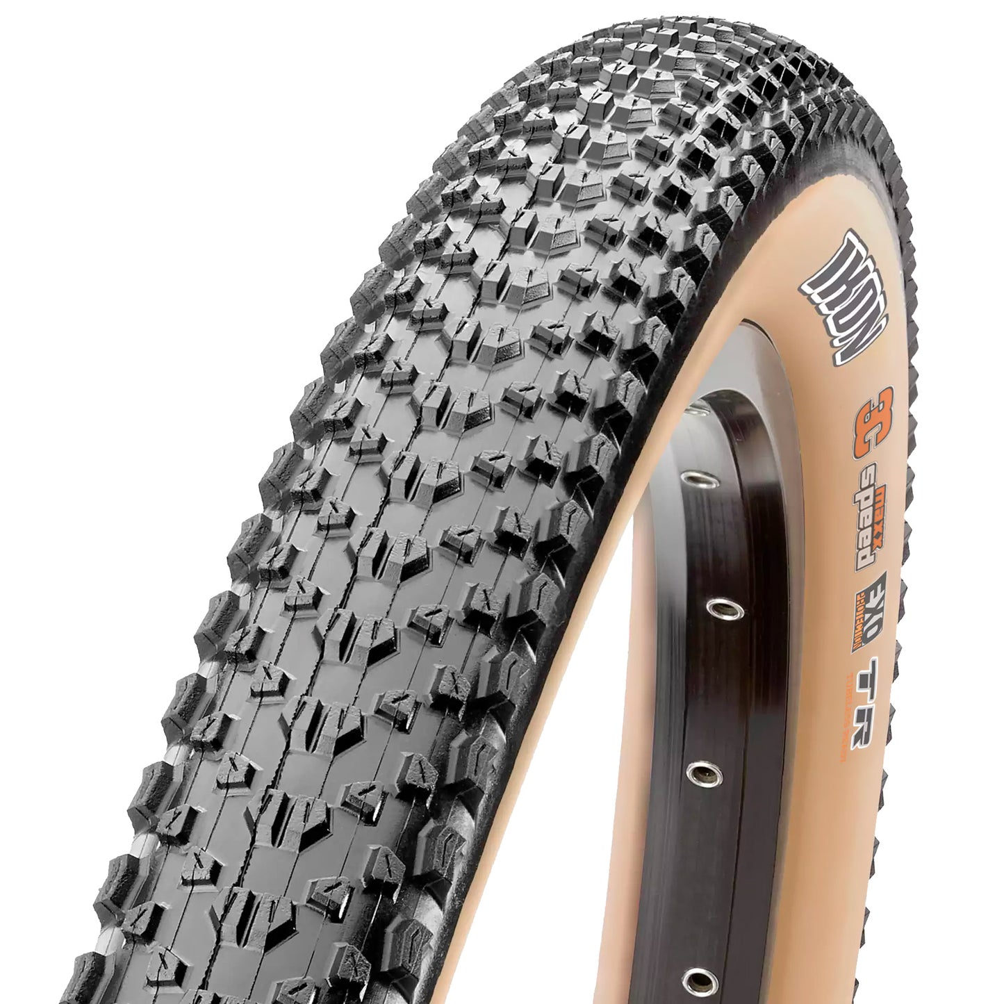 MAXXIS IKON 29x2.20 Exo 3C MaxxSpeed Tubeless Ready Soft Tanwall-dæk