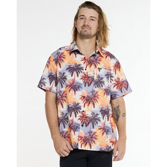 Chemise Technqiue DHARCO TECH PARTY EL CAMINO Orange/Bleu