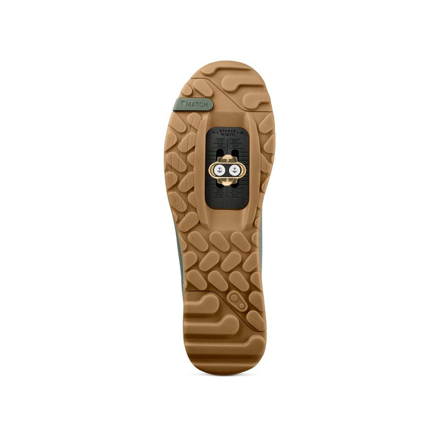 CRANKBROTHERS MALLET TRAIL SPEED LACE CLIP MTB boty Green/Sand