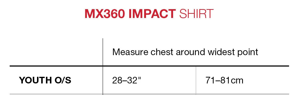G-FORM MX-360 Proetcion T-shirt för barn Svart