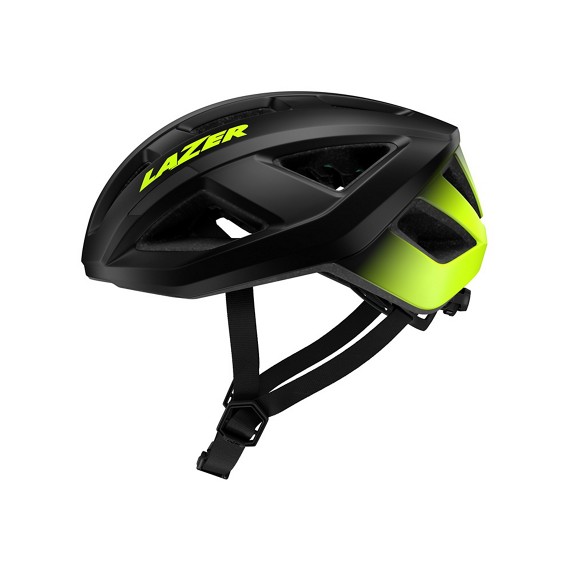 Casque Route LAZER TONIC KINETICORE Noir/Jaune