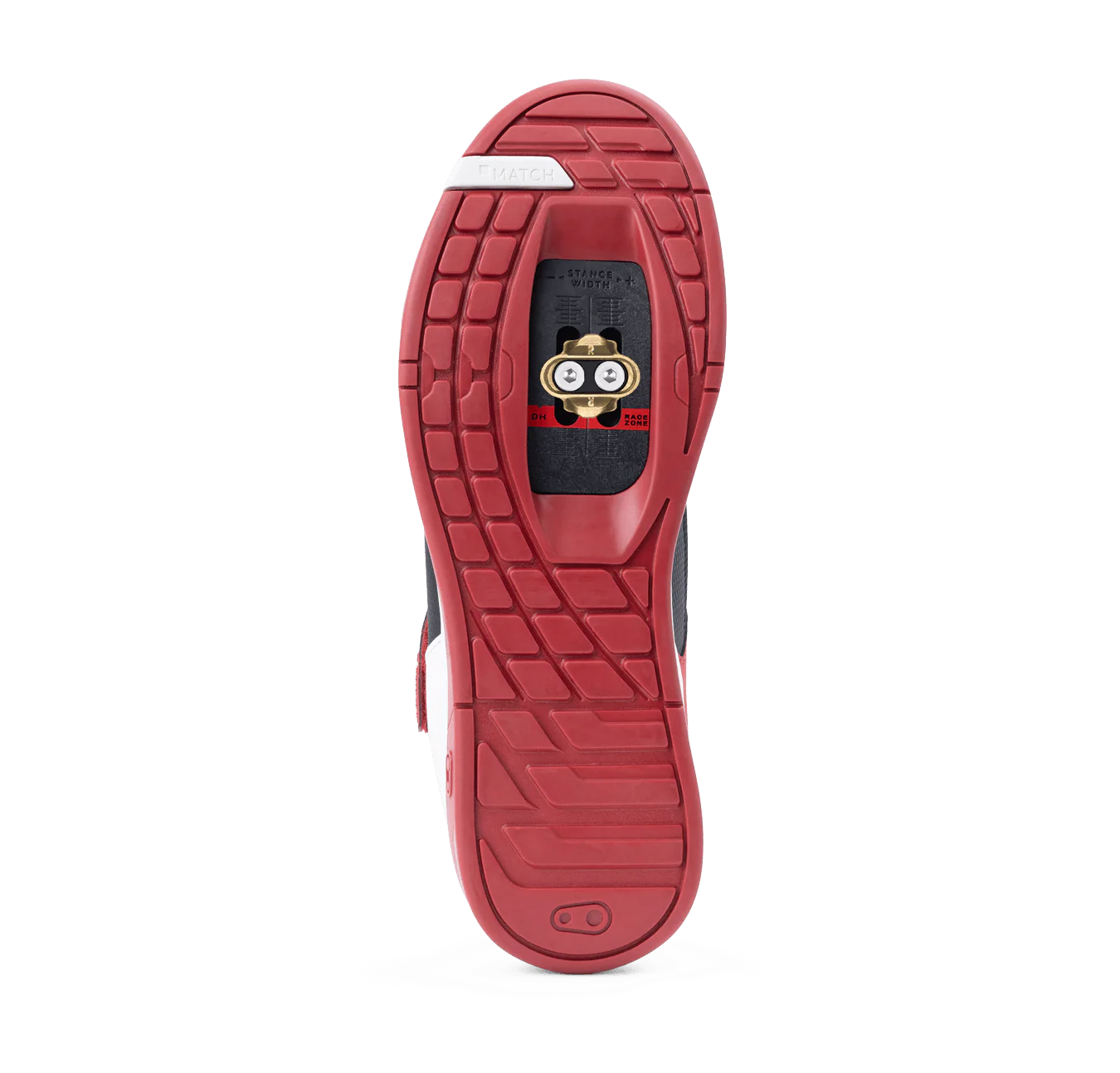 CRANKBROTHERS MALLET SPEED LACE CLIP-IN CLASSICS EDITION MTB-sko Sort/Rød