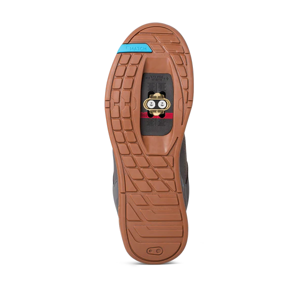 Chaussures VTT CRANKBROTHERS MALLET LACE CLIP-IN Gris/Bleu