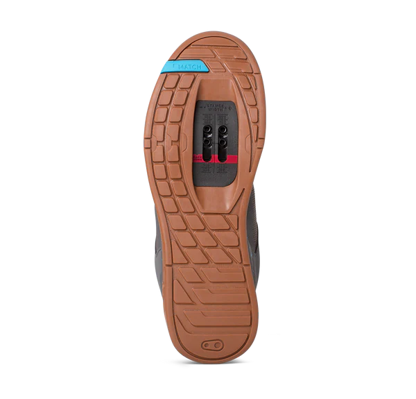 Chaussures VTT CRANKBROTHERS MALLET LACE CLIP-IN Gris/Bleu