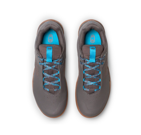 Chaussures VTT CRANKBROTHERS MALLET LACE CLIP-IN Gris/Bleu