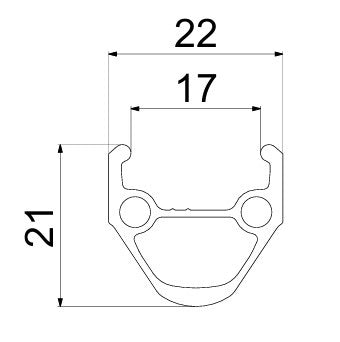 Par MAVIC ACCESS R17-hjul
