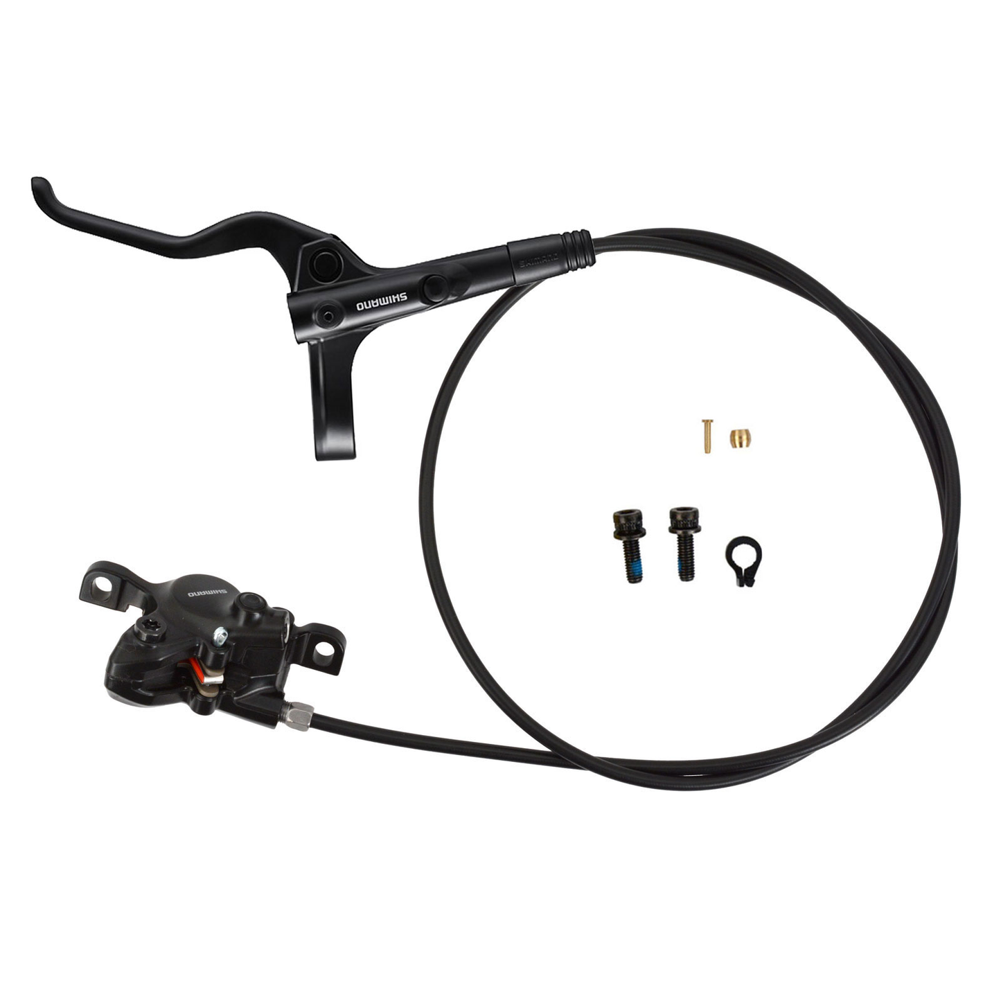 Ett par SHIMANO MT201/200 Discless-bromsar